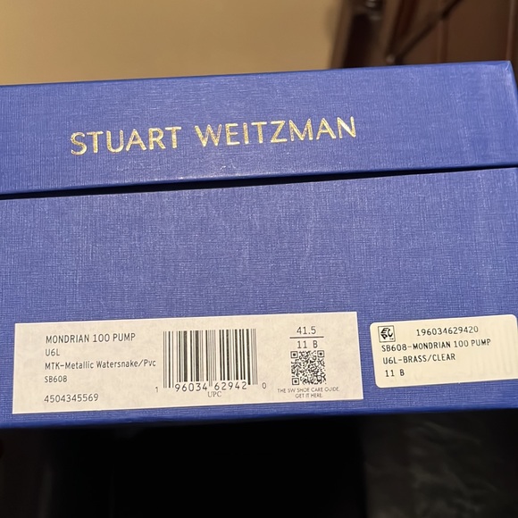 SW Mondrian 100 metallic pumps - Picture 11 of 12